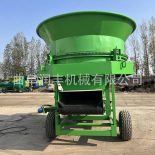 电机直连转盘粉碎机草捆批量牧场切草机花生秧揉丝养殖铡切机