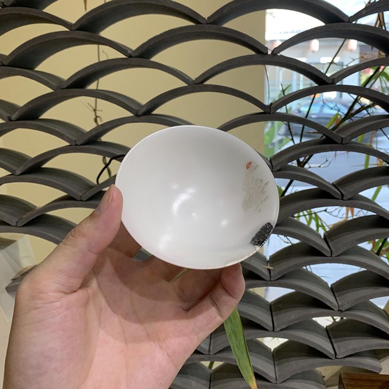 瓷语颠 渡景山房陶瓷白瓷茶具茶杯个人杯主人单杯家用喝茶杯薄胎