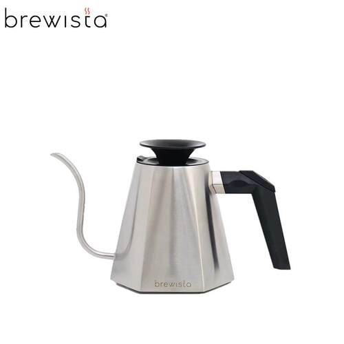 Brewista不锈钢手冲咖啡细口壶 细长嘴手冲壶电磁炉直火可用0.8L