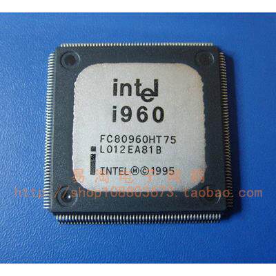 FC80960HT75 FC80960HD66 i960 原装INTEL芯片 钢面QFP-208引脚