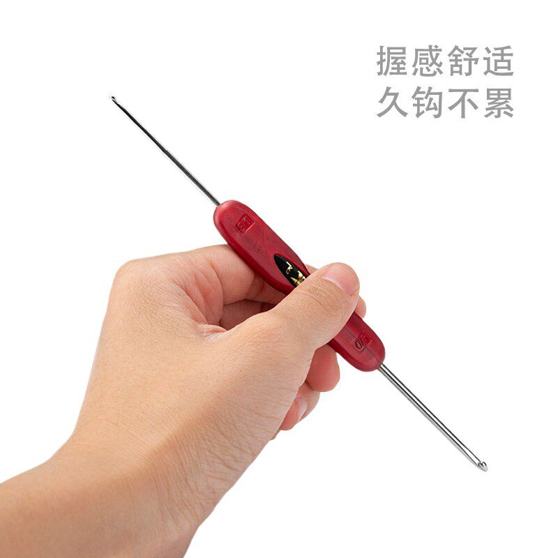 升级款鹏飞牌双头钩针两头手工三种型号套装工具多种用途非不绣钢图片