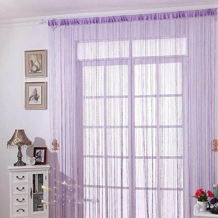 装饰线帘婚庆展会布置舞台珠帘玄关隔断帘门帘带珍珠多色可选