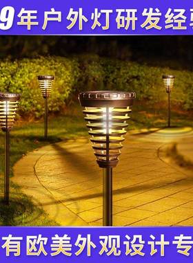 帝舜太阳能草坪灯 户外防水别墅园区地插花园装饰高亮led庭院灯