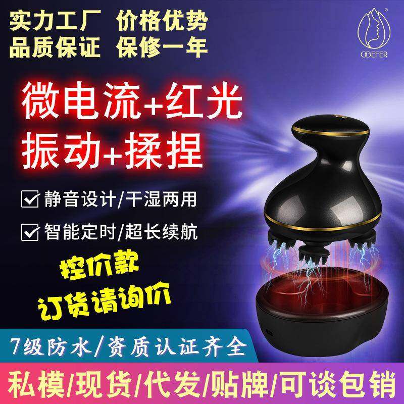 新款EMS微电流头部按摩仪 电动揉捏震动防水充电头皮头部按摩器,鲜花速递/花卉仿真/绿植园艺,割草机/草坪机,淘宝优惠券,粉丝福利购,淘宝优惠卷