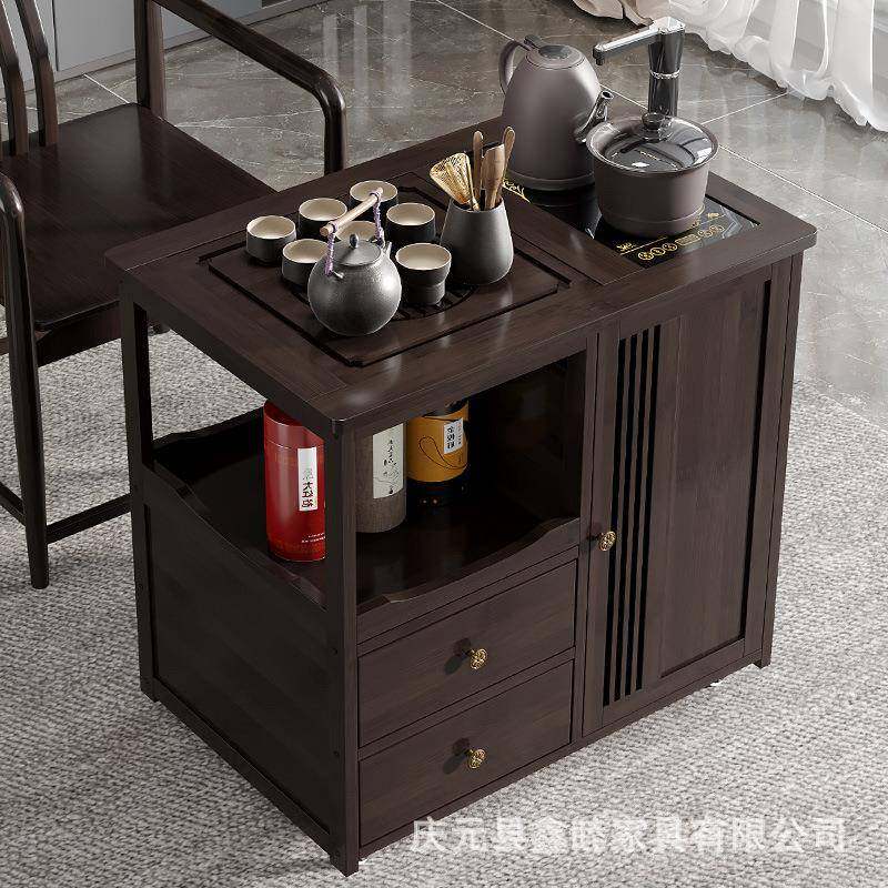 移动茶桌家用小茶台阳台竹木茶车茶具套装全自动烧水壶一体泡茶台,鲜花速递/花卉仿真/绿植园艺,割草机/草坪机,淘宝优惠券,粉丝福利购,淘宝优惠卷