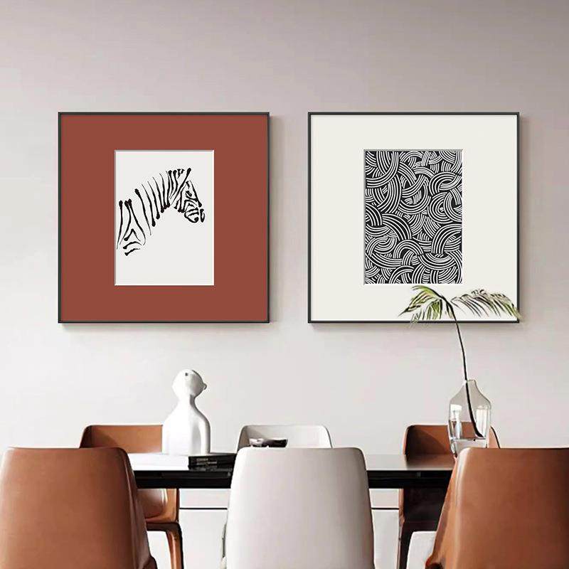 现代简约餐厅装饰画彩色卡纸组合餐边柜摆画客厅沙发背景卧室挂画,五金/工具,五金工具箱/五金收纳箱,淘宝优惠券,粉丝福利购,淘宝优惠卷