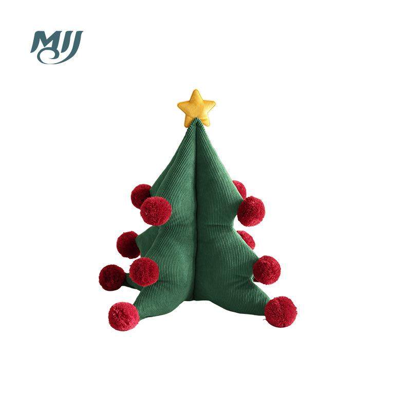 圣诞抱枕客厅沙发圣诞树摆件节日氛围感装饰可爱摆件圣诞节布置