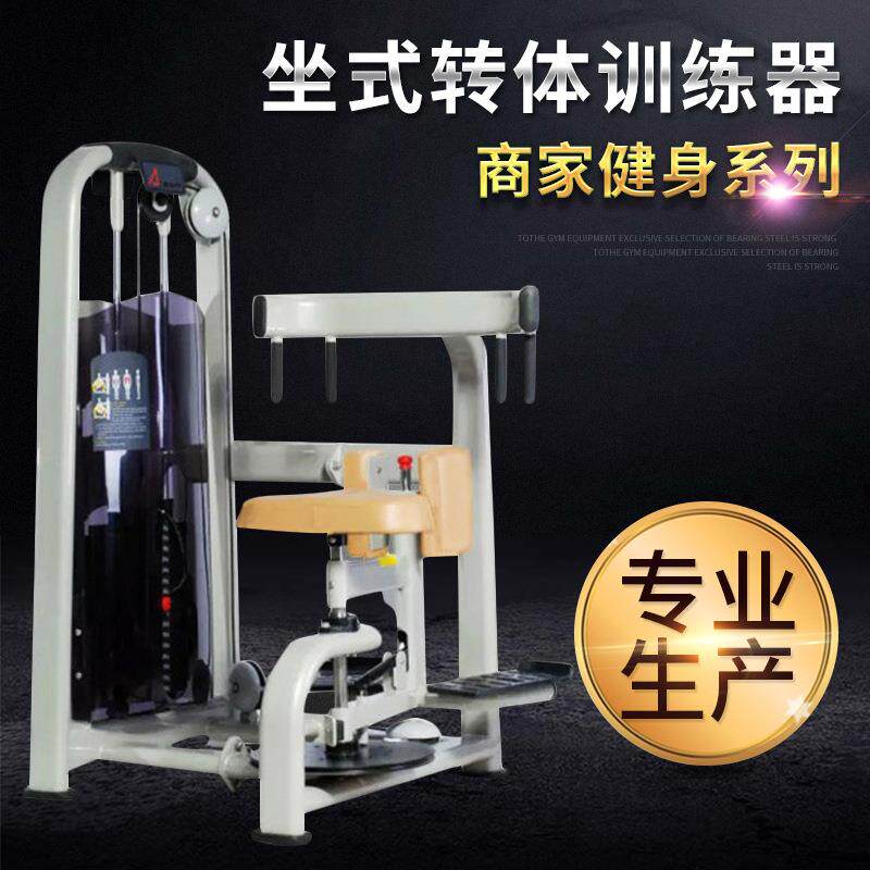 商用坐式转体练习器训练器 商用健身器械器材 健身房专用厂家生产
