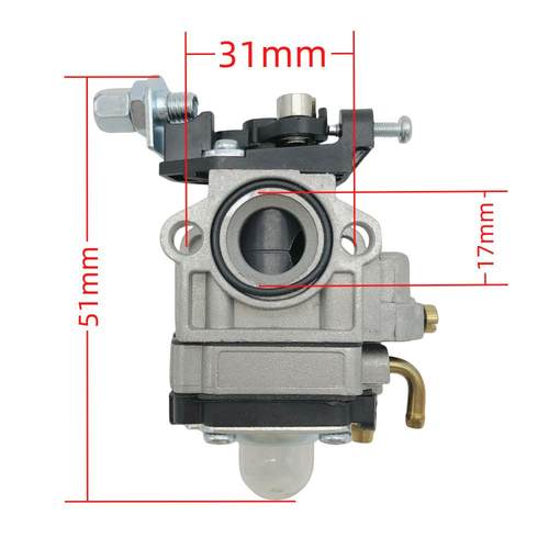 P11 TU26 T242化油器WYK-186 HCA260 SHC260割草机 909-192