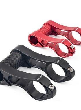 加长款QI L198折叠车双把立 25.4转31.8双把立 T6铝折叠车T型头管