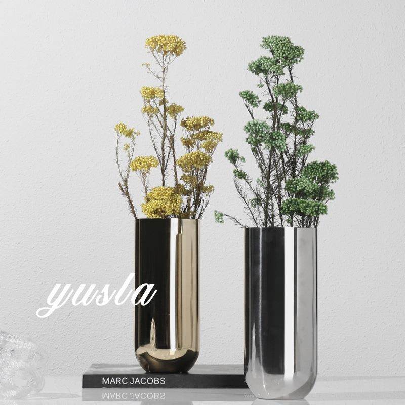 简约客厅茶几售楼处插干花瓶花器餐厅吧台柜酒店别墅摆件软装饰品
