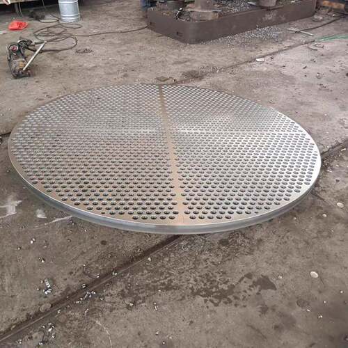 源航管件图纸生产不锈钢30403 30408 压力容器管板 冷凝器管
