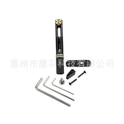 无头电吉他分体式琴桥拉弦板 电吉他分裂式弦桥下驹尾板琴桥配件