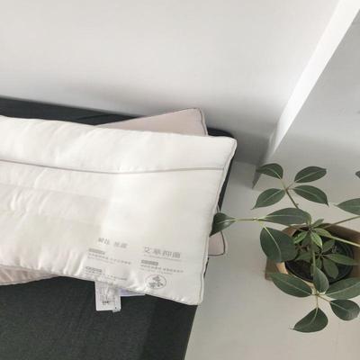 舒缓压力艾草护颈枕助睡眠超细羽丝绒纤维枕头芯子单只成人枕