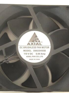 Axial铁路机车轨道交通散热DC110V 220v风机8025工业直流散热风扇