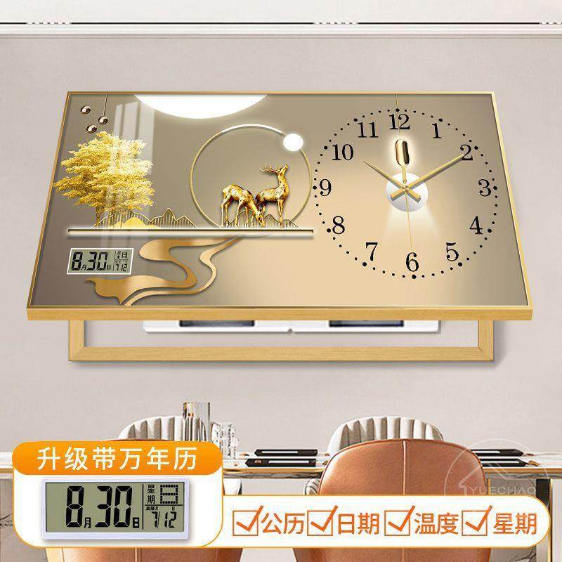 大尺寸万年历电表箱装饰画带时钟上翻餐厅电闸配电箱免打孔遮挡画,五金/工具,五金工具箱/五金收纳箱,淘宝优惠券,粉丝福利购,淘宝优惠卷