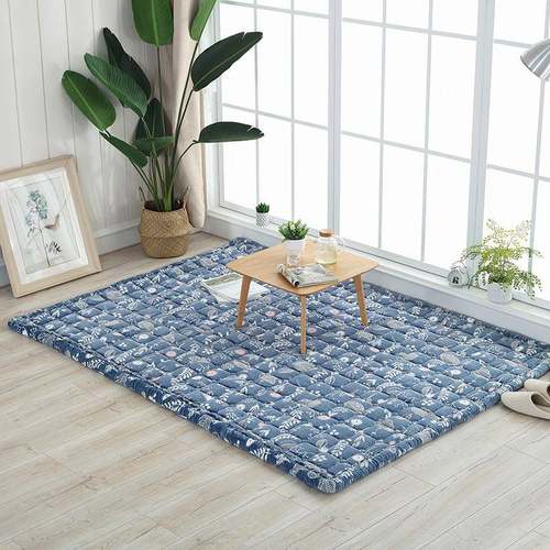 卧室地板爬行垫宝宝大号加厚拼接榻榻米法兰绒地毯垫家用厂家