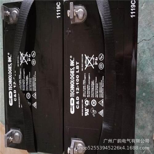 C&D12-6LBT大力神蓄电池 12v65ah西恩迪LBT蓄电池 铅酸up