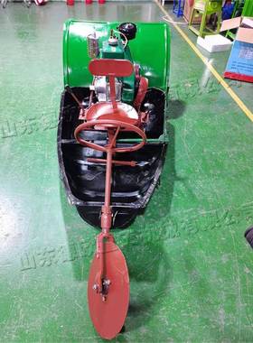 Machine tiller复杂地形农田旋耕机 大面积水田汽油船式耕地机