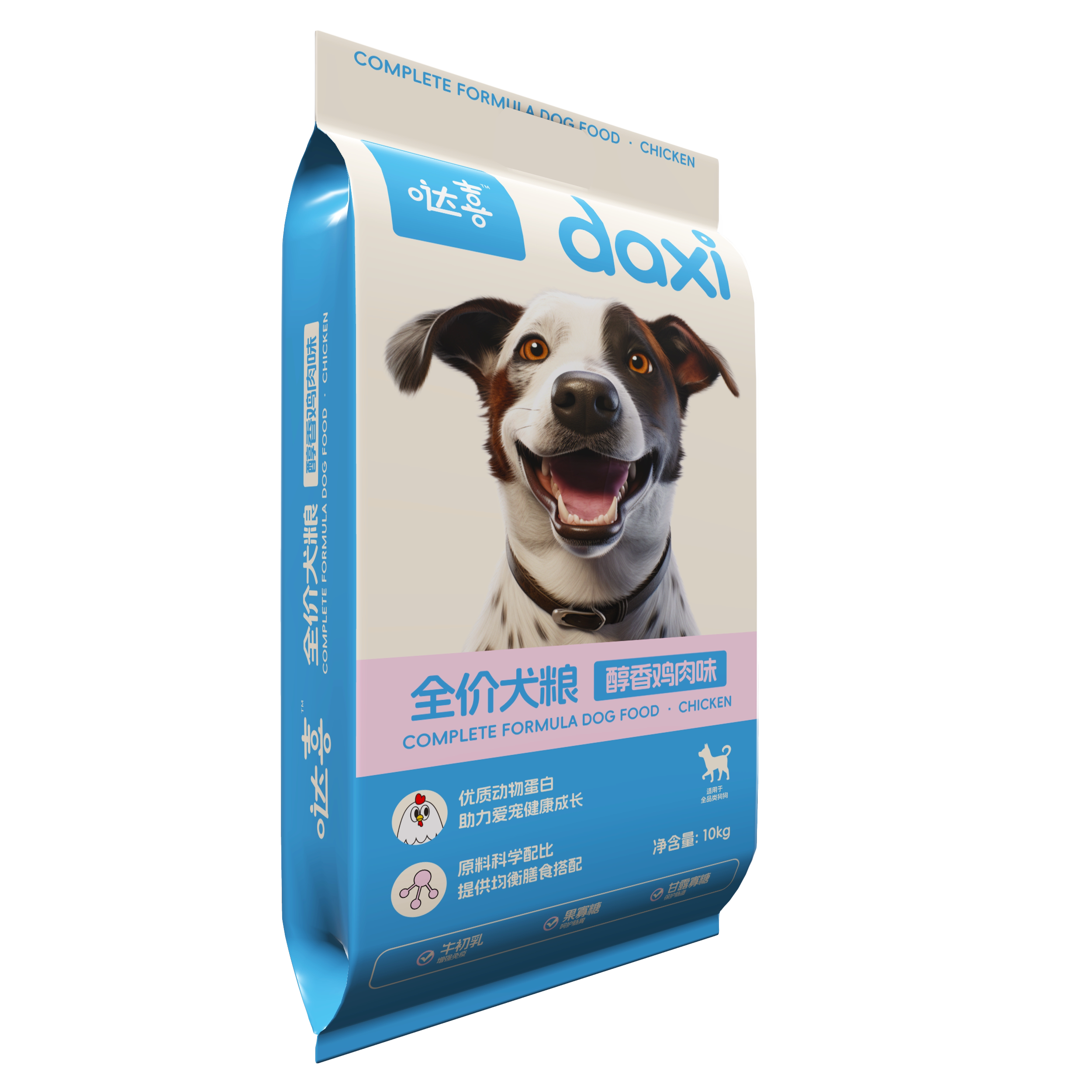 哒喜正品狗粮狗狗低蛋白主食干粮小型中型大型犬粮国产大包口粮