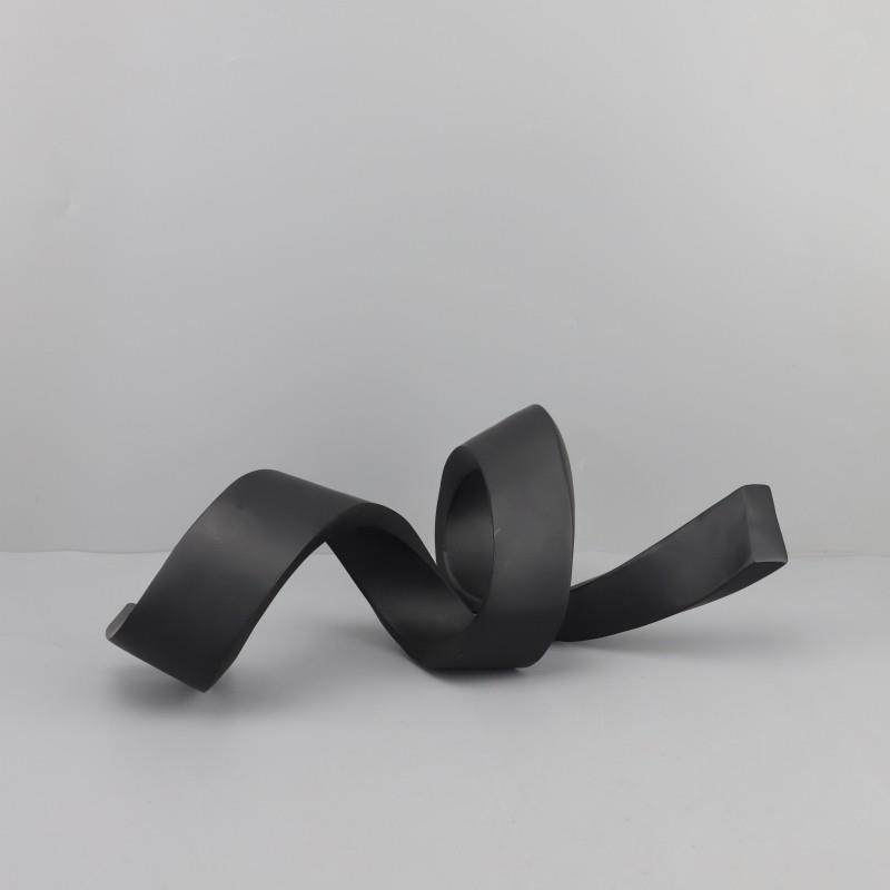 现代简约几何形飘带树脂摆件客厅玄关酒店电视柜样板房家居装饰品,电子元器件市场,其它元器件,淘宝优惠券,粉丝福利购,淘宝优惠卷