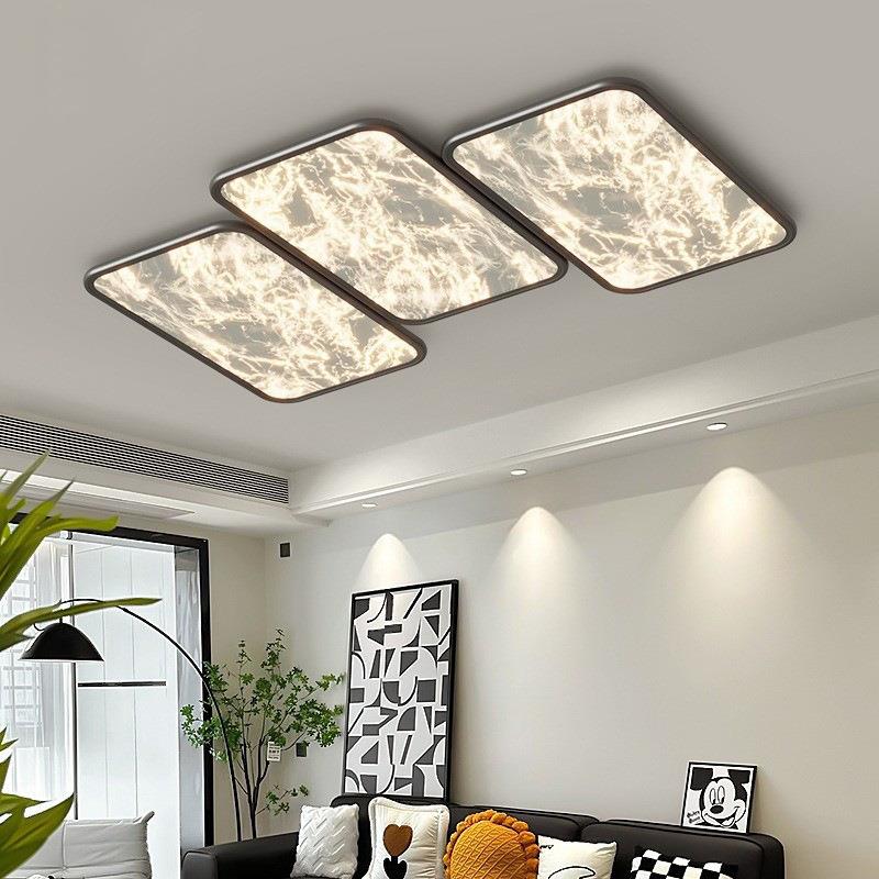 云雾客厅吸顶灯2025年现代简约大气全光谱护眼个性钢琴键客厅灯具