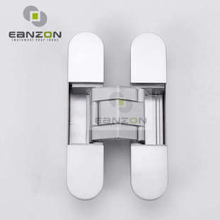 Eanzon锌合金黑色暗铰木门三维门铰链暗合门外开门暗门隐藏页折叠