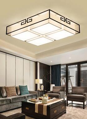新中式灯吸顶套组合长方形客厅简约55654现代卧室中国风餐led书大