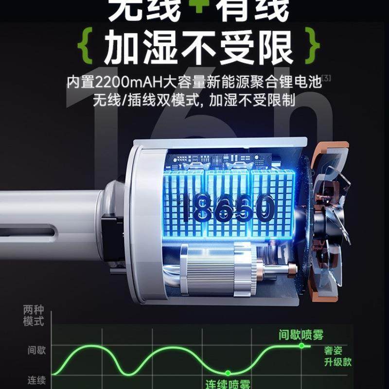 加湿MCP器家小型卧室用轻静音化孕妇婴儿大雾量气空净办公室桌面