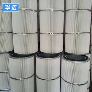 PTFE覆膜滤筒防静电除尘滤筒打磨工作台除尘滤筒喷砂机抛丸机滤芯