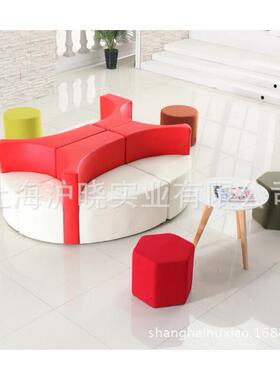 S型候机厅沙务等候长发椅商务办公EHO沙发商区沙发组合单人沙发