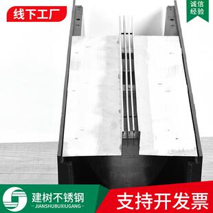 304不锈钢线性排沟缝隙式下水沟排水槽水板不锈钢线水性无品牌/盖排沟