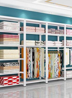 家纺店芯床上用货展示架四件套23235置架物架被被子枕头布料展品