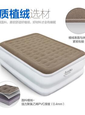 c美拉奇加高高加厚充气床垫人充气双床垫双层家用床395203x152x50