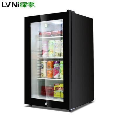 95L单门冰饮料展柜冷藏柜保吧鲜柜LSC-95L示小户型小型箱电冰留样