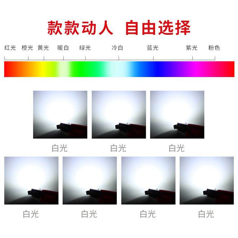 厂大功率1W灯高亮led珠贴片灯内置垂直芯片正白1W3W工大功率LED珠