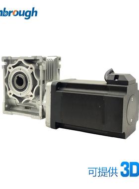 826蜗轮J86BLSWG减速无刷电机AC20V85W3000RPM减速比57-100