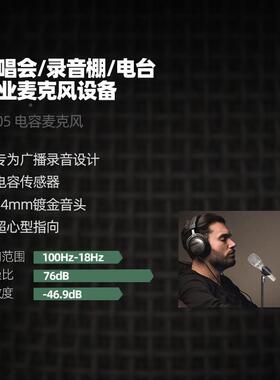 CPJ无线麦克风家用k话歌筒ktkv卡拉ok唱歌话筒克麦克风电脑歌麦风