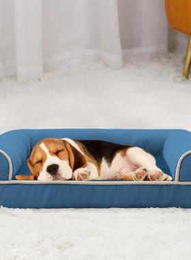 新海绵OWQ四季可用狗窝方形宠物窝透物床夏季清凉冬宠季款保气暖