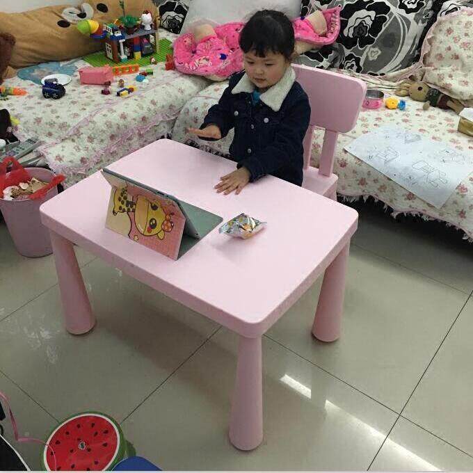 利乐宝儿童桌椅幼儿园rl2222塑料习子椅子桌宝桌宝学积木桌玩具桌