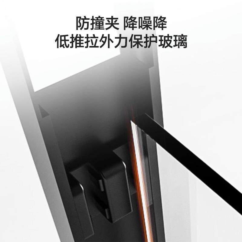 字型淋浴房双移门玻璃隔断一102体一式整体湿干离分推拉门浴室卫