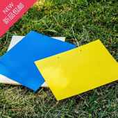 双面粘虫板灭粘苍蝇粘蚊板纸家用大棚超双面蔬菜黄板板h诱虫果树