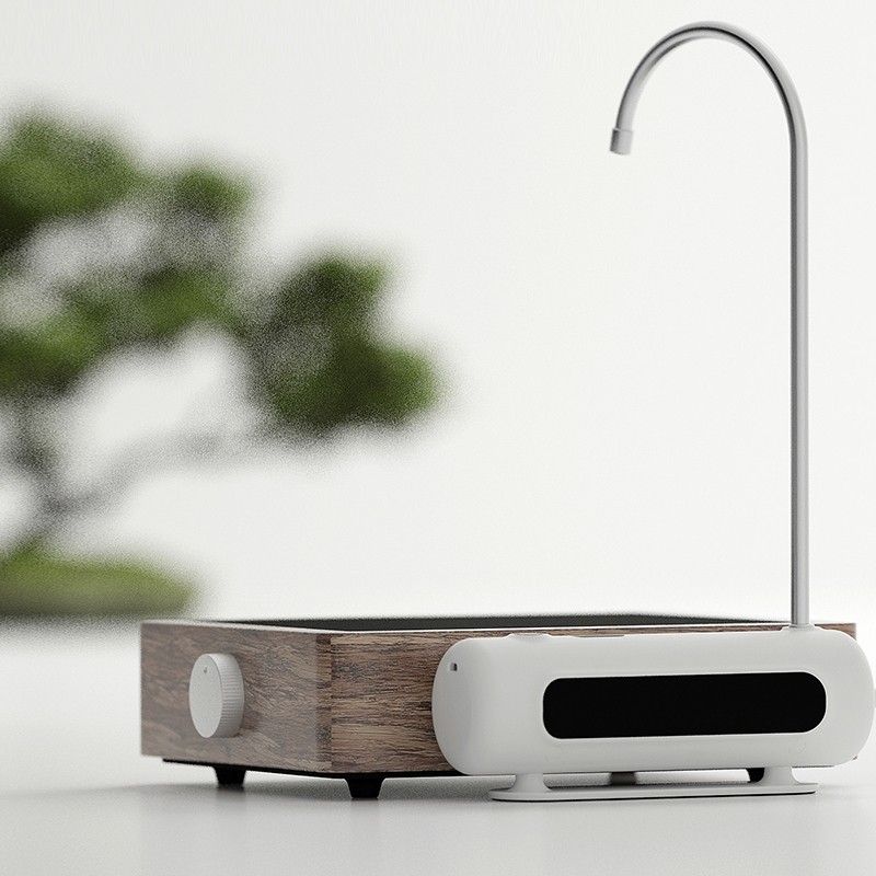 茶大师 深海幽灵无线上水器桶装水自动抽水器 家用纯净水加水器