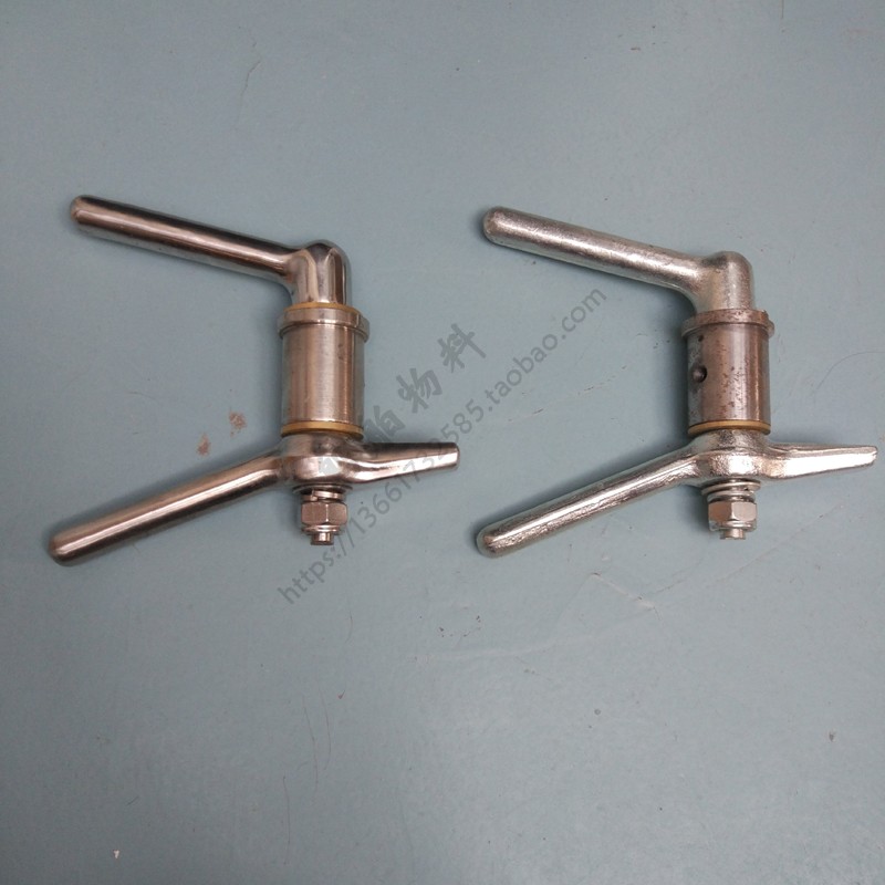 不锈钢爪型门把手船用铸铁水密门拉手舱门开关把手IMP931单孔