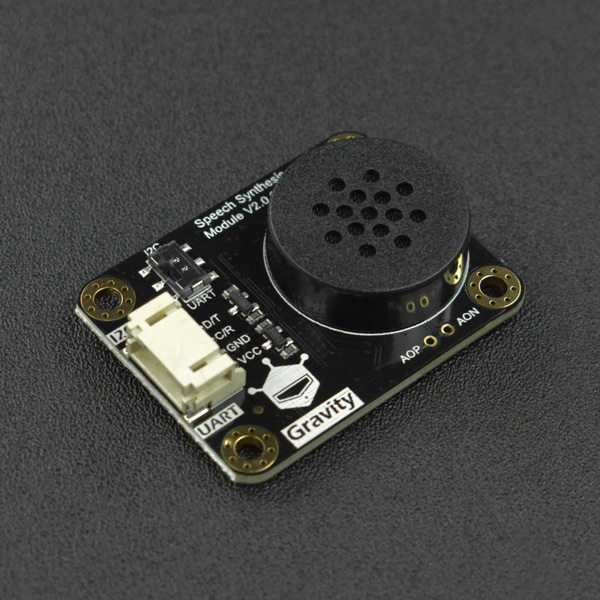 DFRobot Gravity:离线中英文语音合成模块V2自定义词条支持mind+