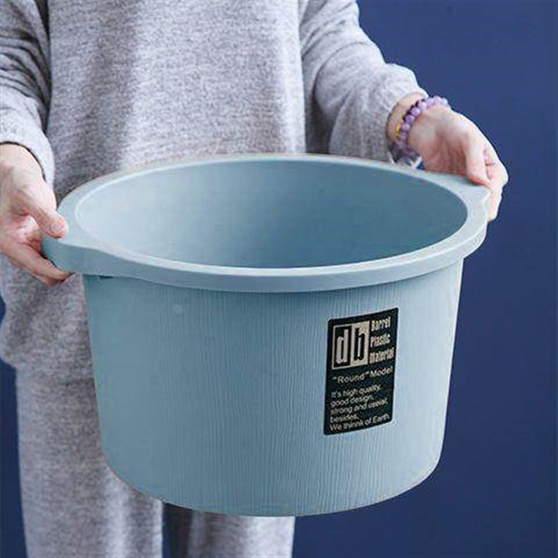 养生足浴盆塑料泡脚桶加高薄款按摩足浴桶耐磨无盖宿舍洗脚盆家用