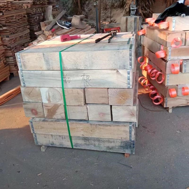 吊车枕木垫木泵车桥梁大型机械重工设备实木硬木支腿垫腿止退器