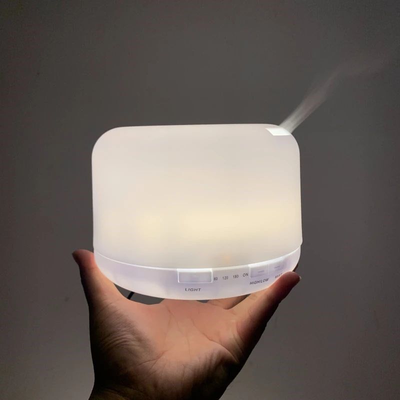 日单!颜值在线!代工厂出!超声波静音空气净化器家用香薰加湿器