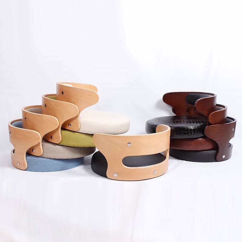 欧式实木吧台椅酒吧椅升降旋转前台收银吧凳转椅高脚桌椅