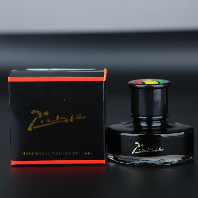 Pimio毕加索墨水钢笔用非碳素墨水学生用练字纯黑蓝色蓝黑墨水速